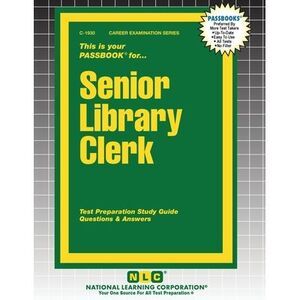 Senior Library Clerk -- Passbooks